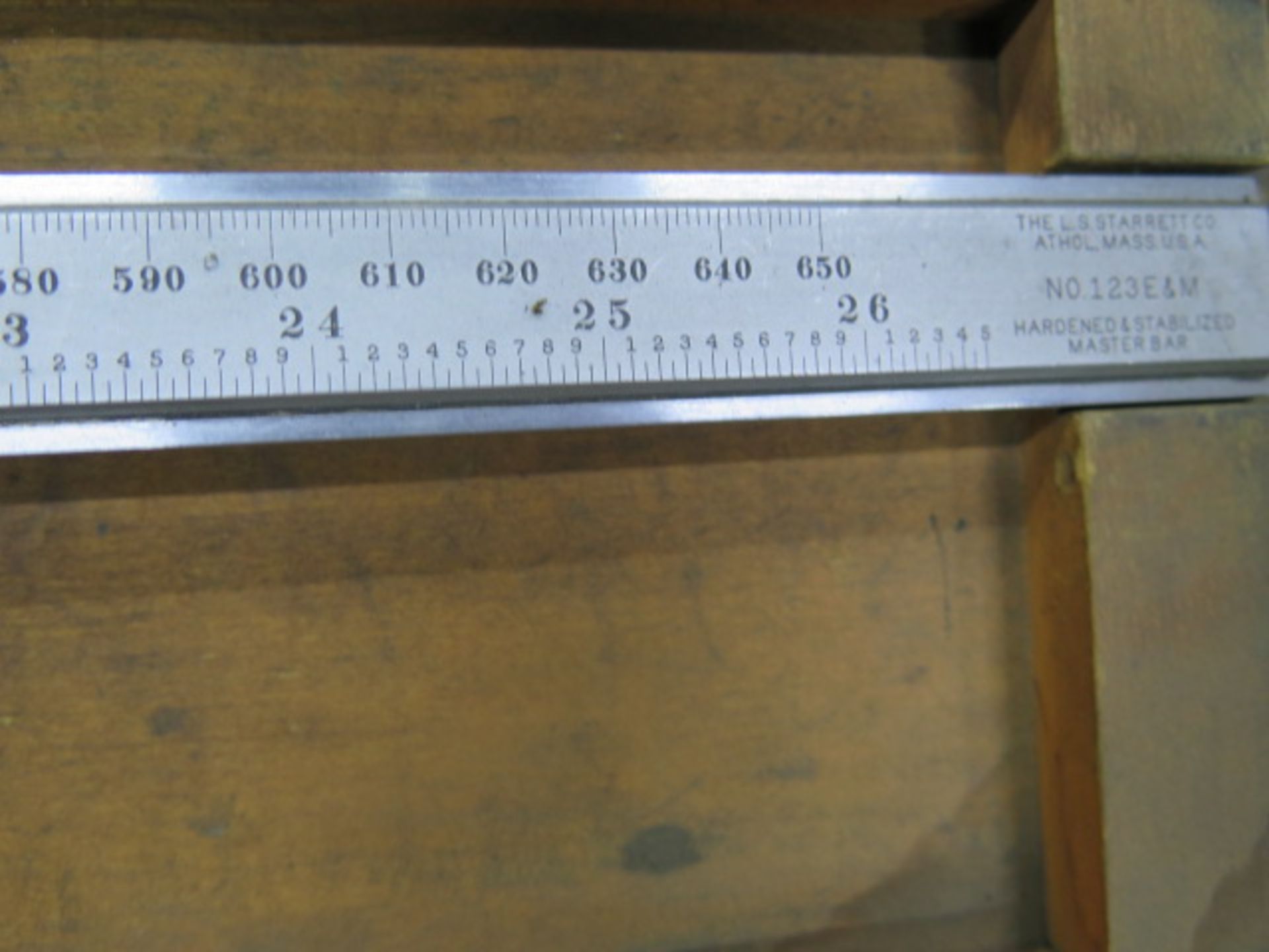 Starrett 38" and 26" Vernier Calipers (2) (SOLD AS-IS - NO WARRANTY) - Image 4 of 7