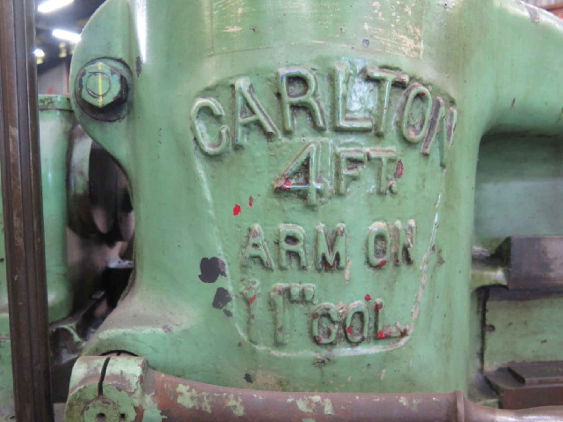 Carlton 11” Column x 48” Radial Arm Drill w/ 80-1500 RPM, Power Column and Feeds, SOLD AS IS - Image 10 of 10