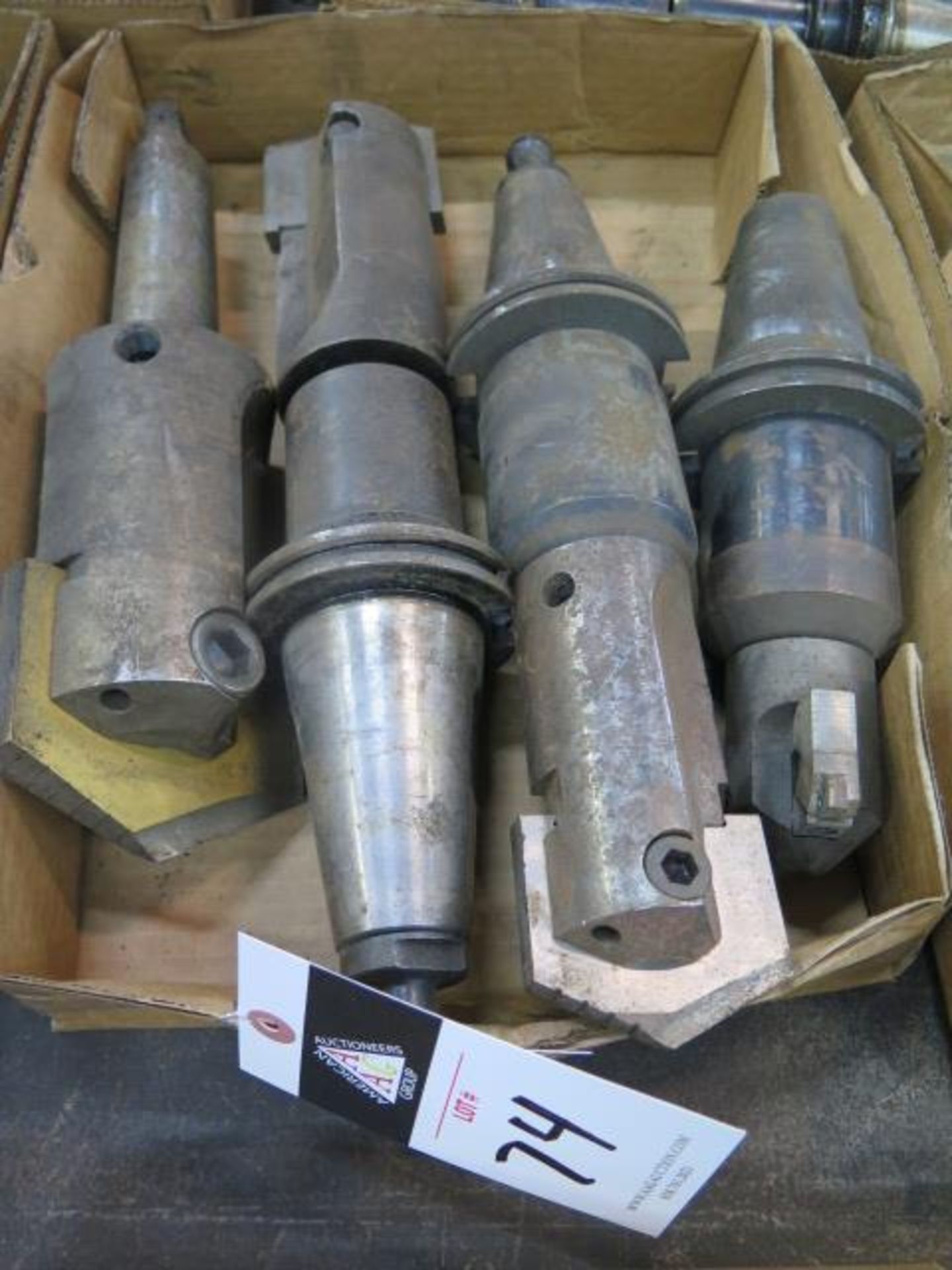 CAT-50 Taper Spade Drills (4) (SOLD AS-IS - NO WARRANTY)