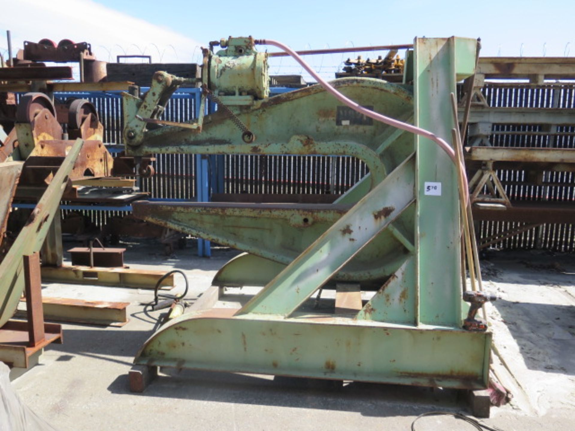 C-Frame Punch (FOR PARTS) (SOLD AS-IS - NO WARRANTY)