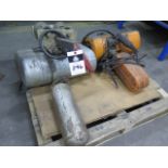 Electric Hoists (2) (SOLD AS-IS - NO WARRANTY)
