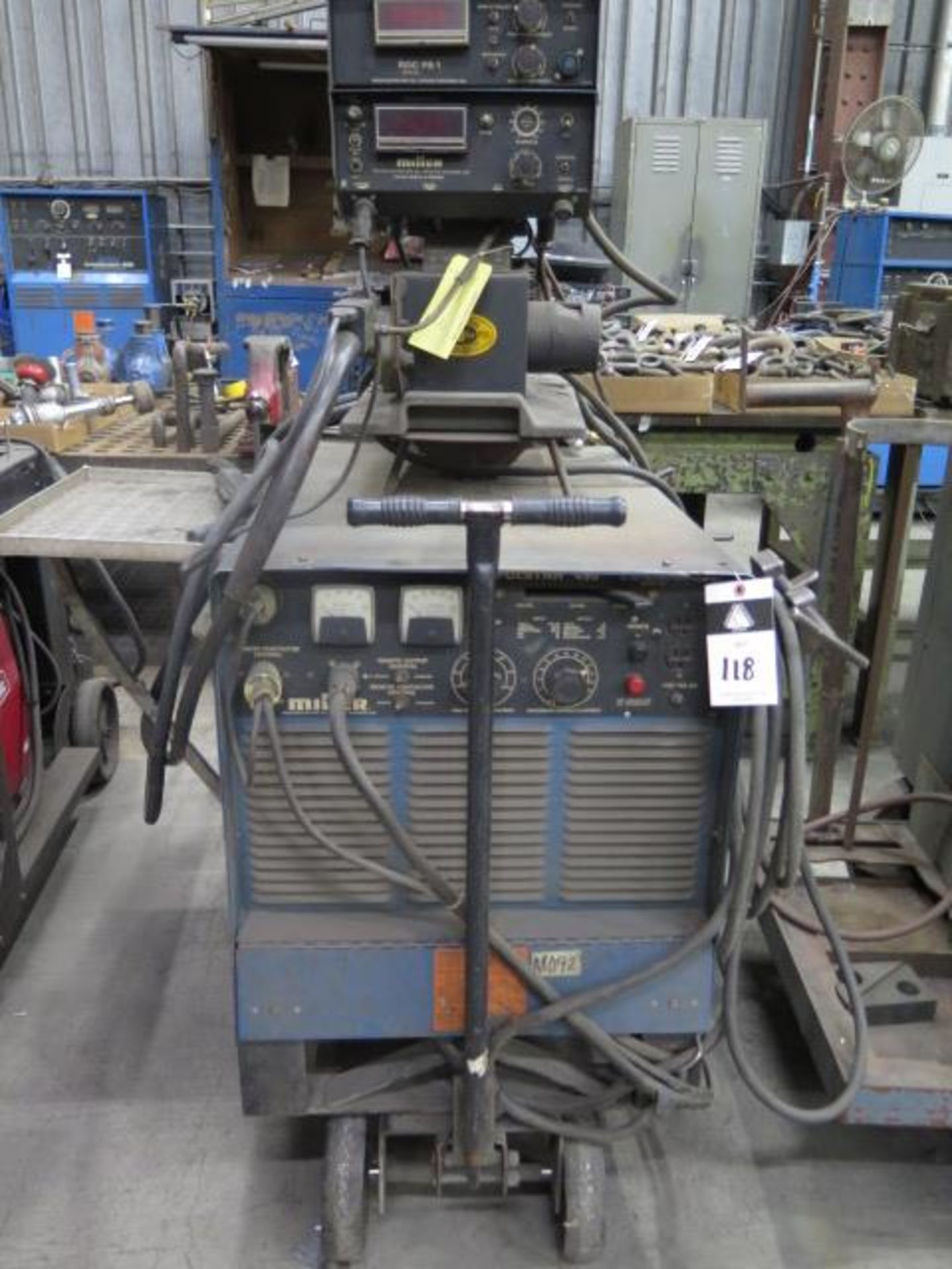 Miller Pulstar 450 Arc Welding Power Source w. Miller RDC PS1 Wire Feeder (SOLD AS-IS - NO