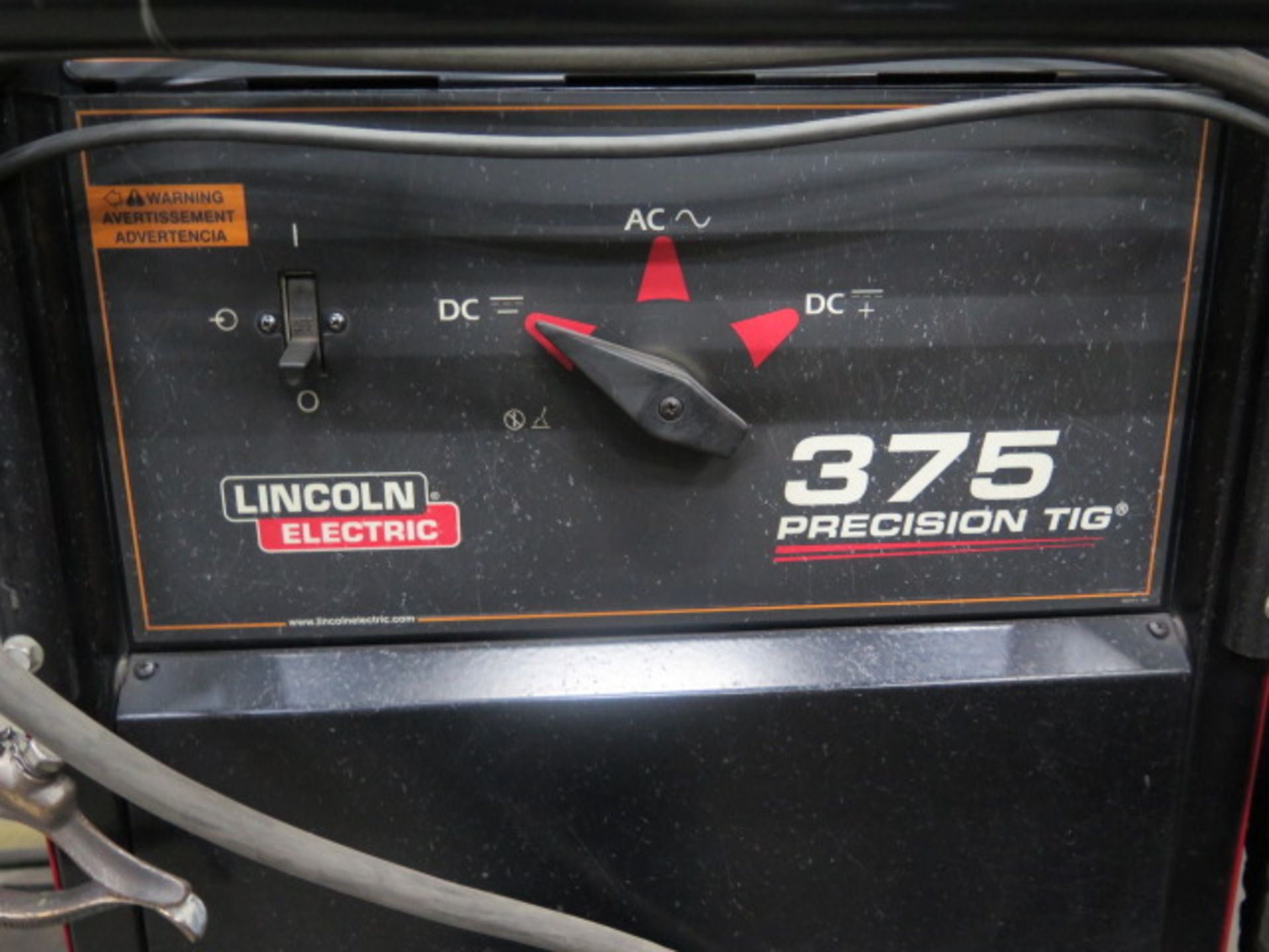 Lincoln Precision TIG 375 Arc Welding Power Source (SOLD AS-IS - NO WARRANTY) - Image 8 of 11