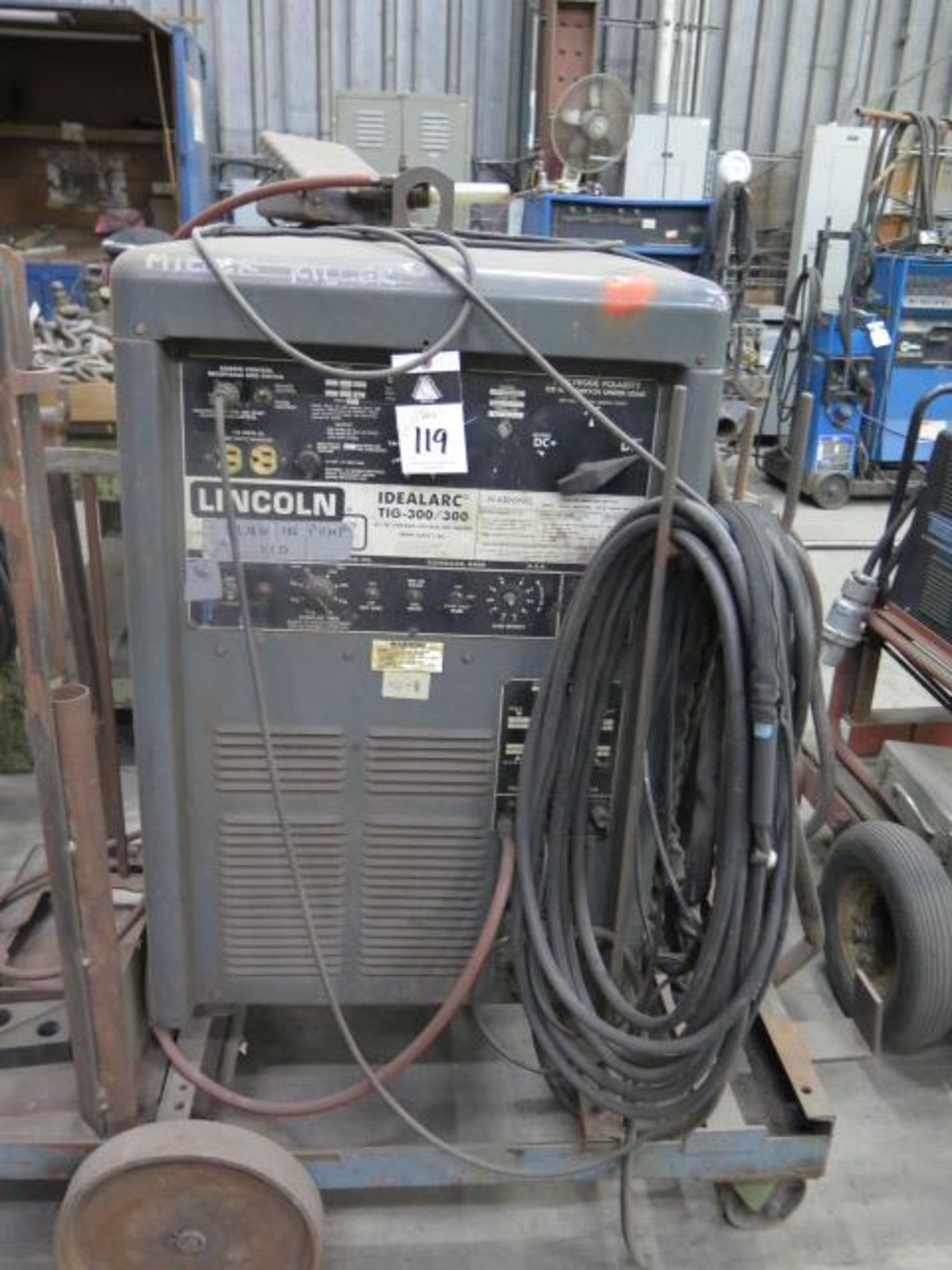 Lincoln Idealarc TIG 300/300 AC/DC Variable Voltage Welding Power Source (SOLD AS-IS - NO WARRANTY)