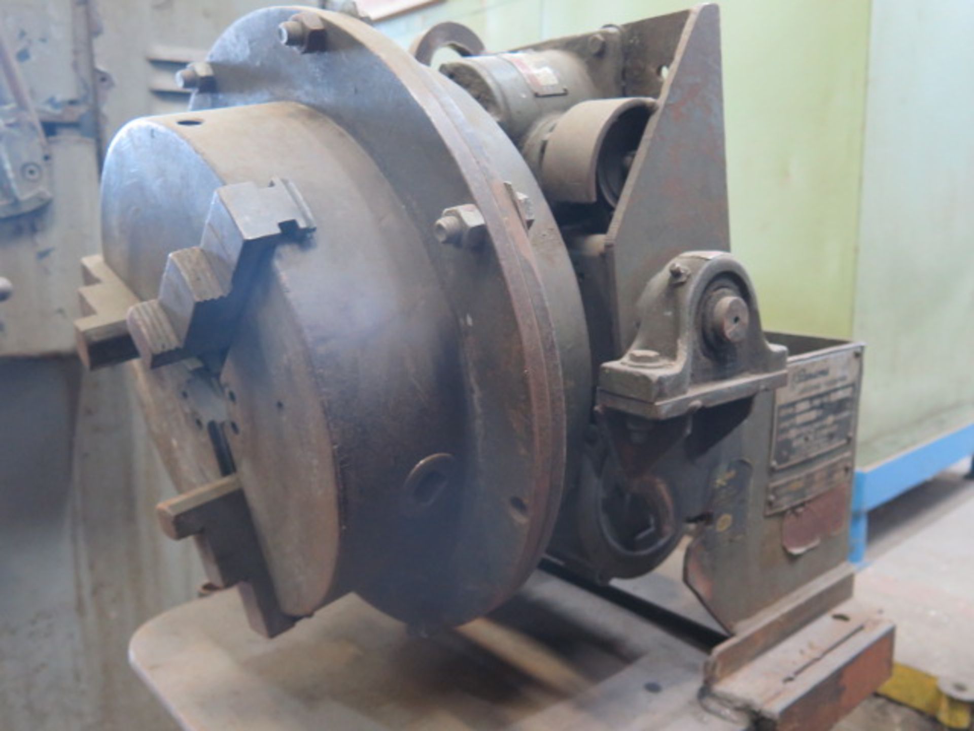 Ransome Size B2.5 16" Welding positioner s/n 115911 w/ 12" 3-Jaw Chuck (SOLD AS-IS - NO WARRANTY) - Image 4 of 7