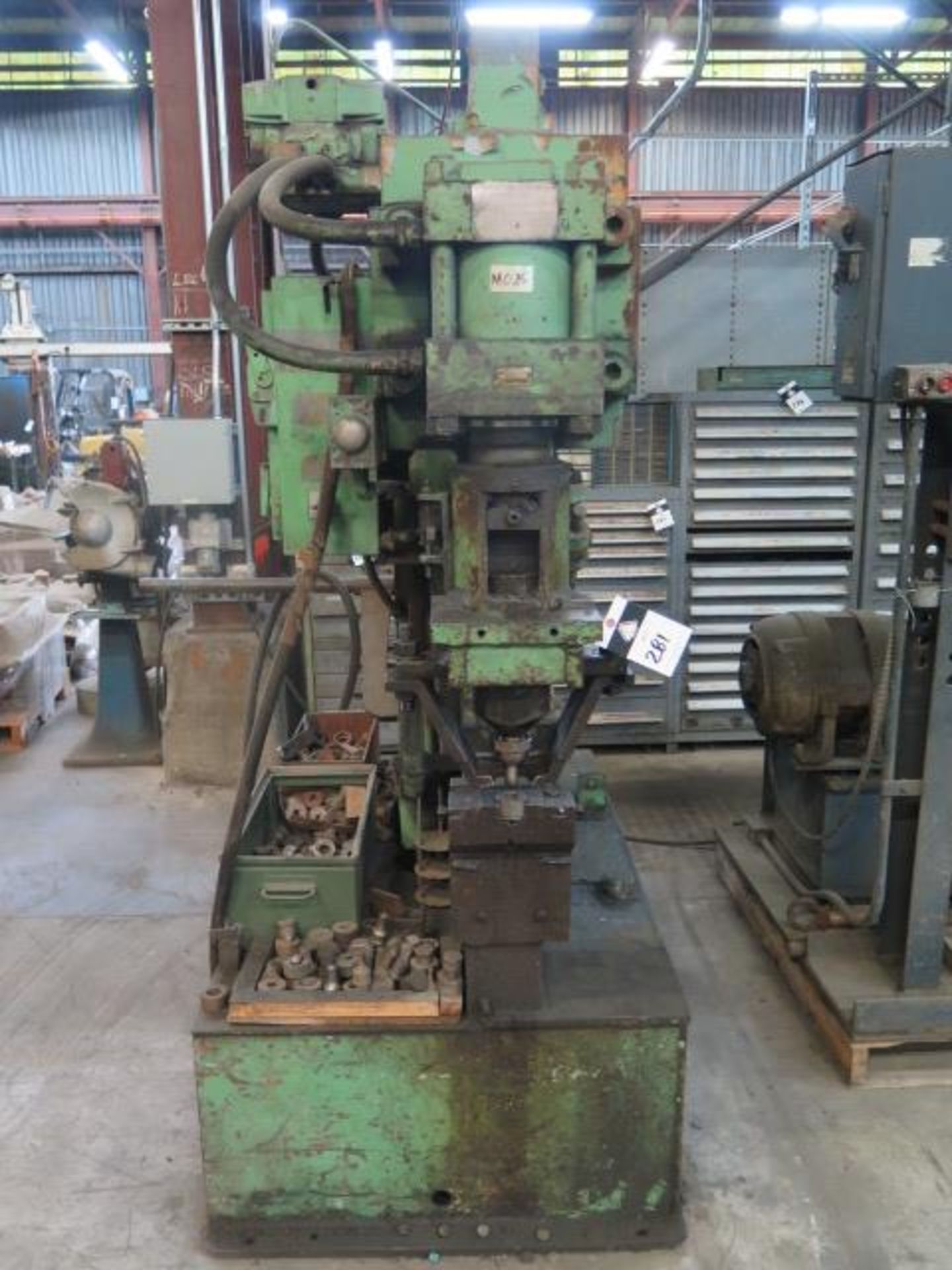 Hill Acme Kling No. 5 Iron Worker s/n 487555 w/ Punch, 12” Flat Shear, Bar Shears, SOLD AS IS - Image 2 of 13