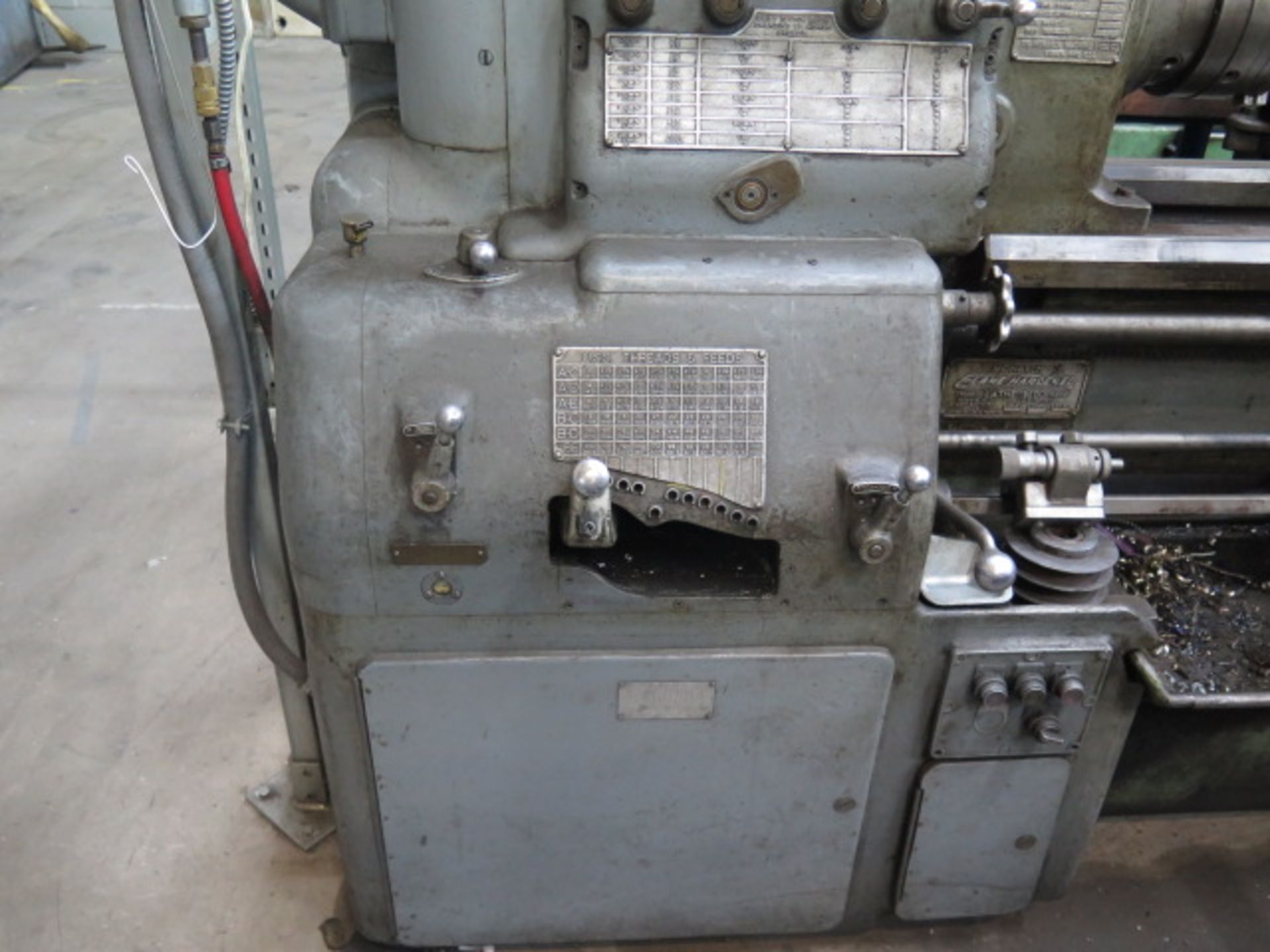 Monarch 19” x 78” Geared Head Lathe w/ 24-1000 RPM, Taper Attachment, Inch Threading, SOLD AS IS - Image 5 of 16