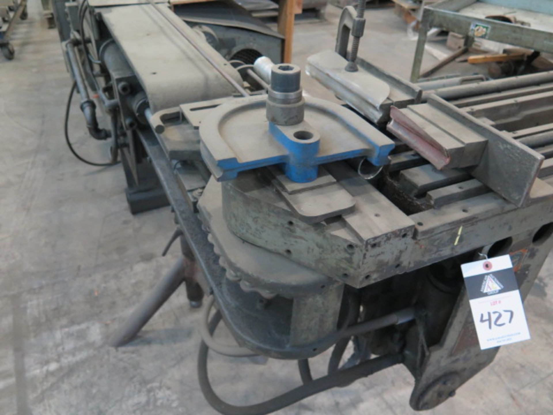 Wallace Hydraulic Tube Bender s/n 575-Y-00-00-12 w/ Large Quantity of Bending Dies (SOLD AS-IS - - Image 4 of 19