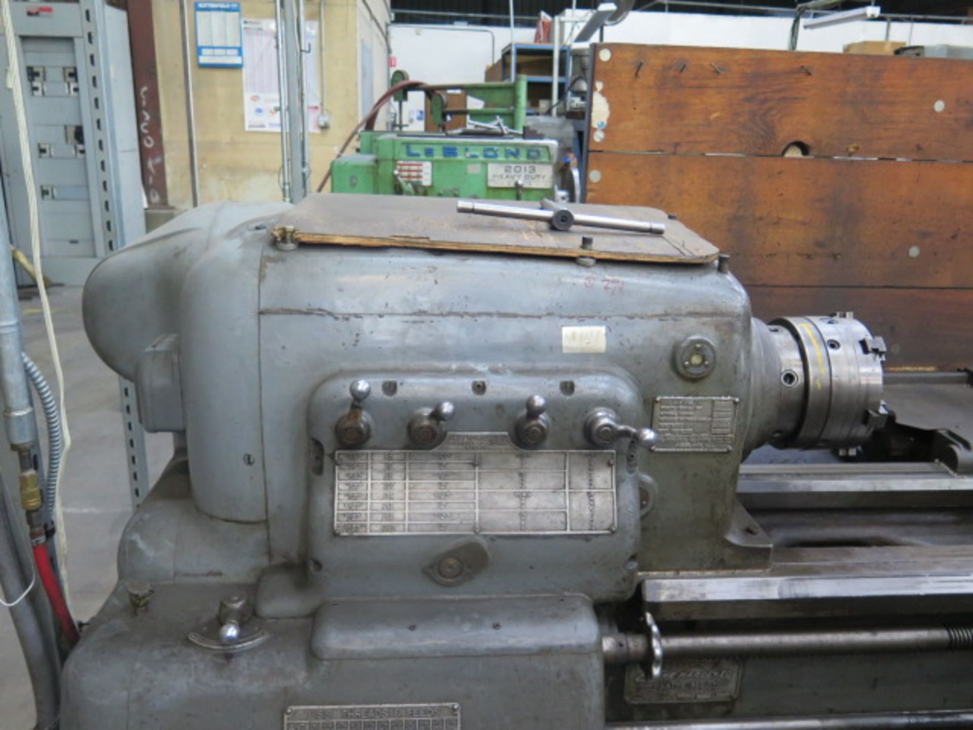Monarch 19” x 78” Geared Head Lathe w/ 24-1000 RPM, Taper Attachment, Inch Threading, SOLD AS IS - Image 4 of 16
