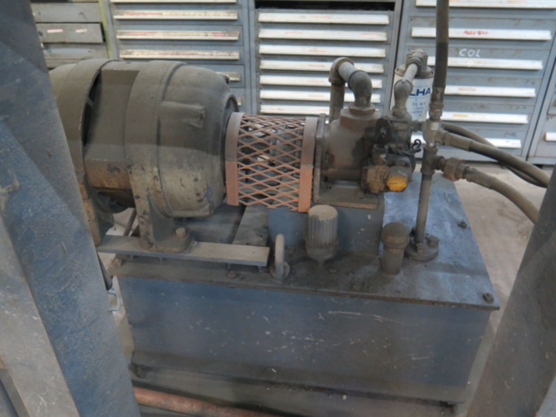 Hydraulic Long Stroke H-Frame Press (SOLD AS-IS - NO WARRANTY) - Image 8 of 8