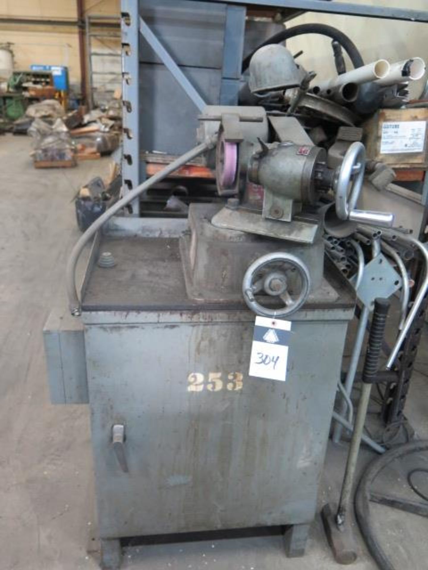 Hybco mdl. 1400 Tap Grinder w/ Cabinet Base (SOLD AS-IS - NO WARRANTY)