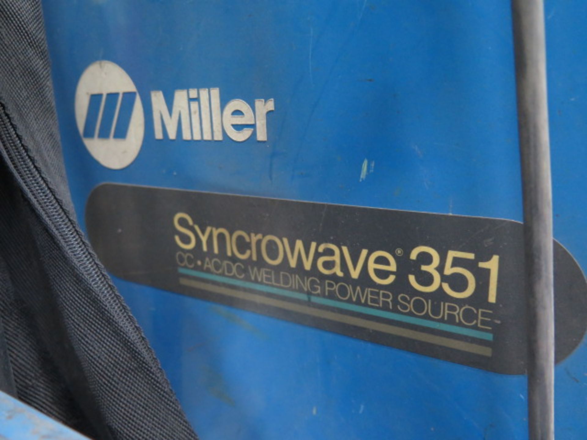 Miller Syncrowave 351 CC-AC/DC Arc Welding Poer Source w/ Miller Coolmate-V3 Cooler, SOLD AS IS - Image 9 of 9