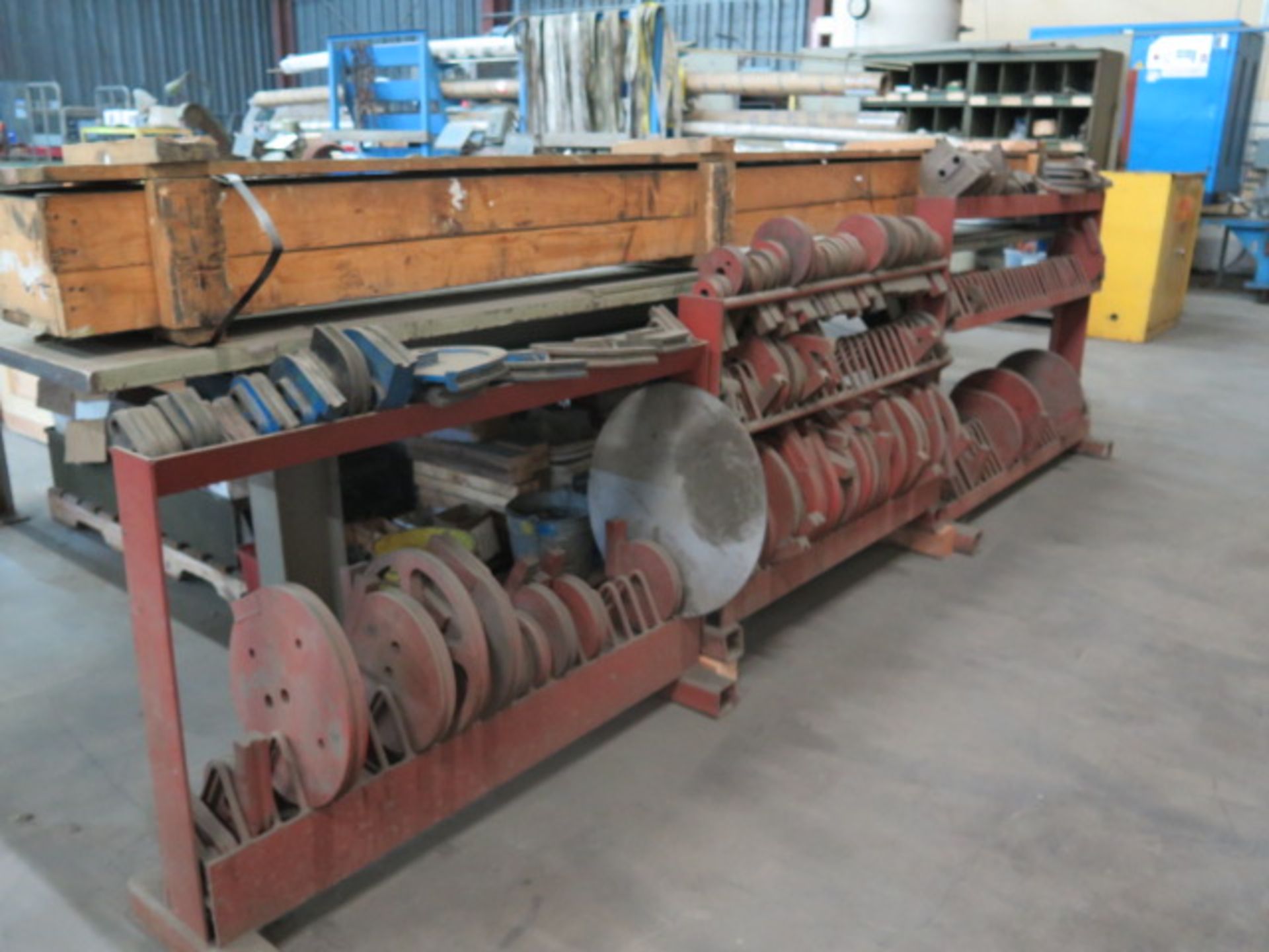 Wallace Hydraulic Tube Bender s/n 575-Y-00-00-12 w/ Large Quantity of Bending Dies (SOLD AS-IS - - Image 11 of 19