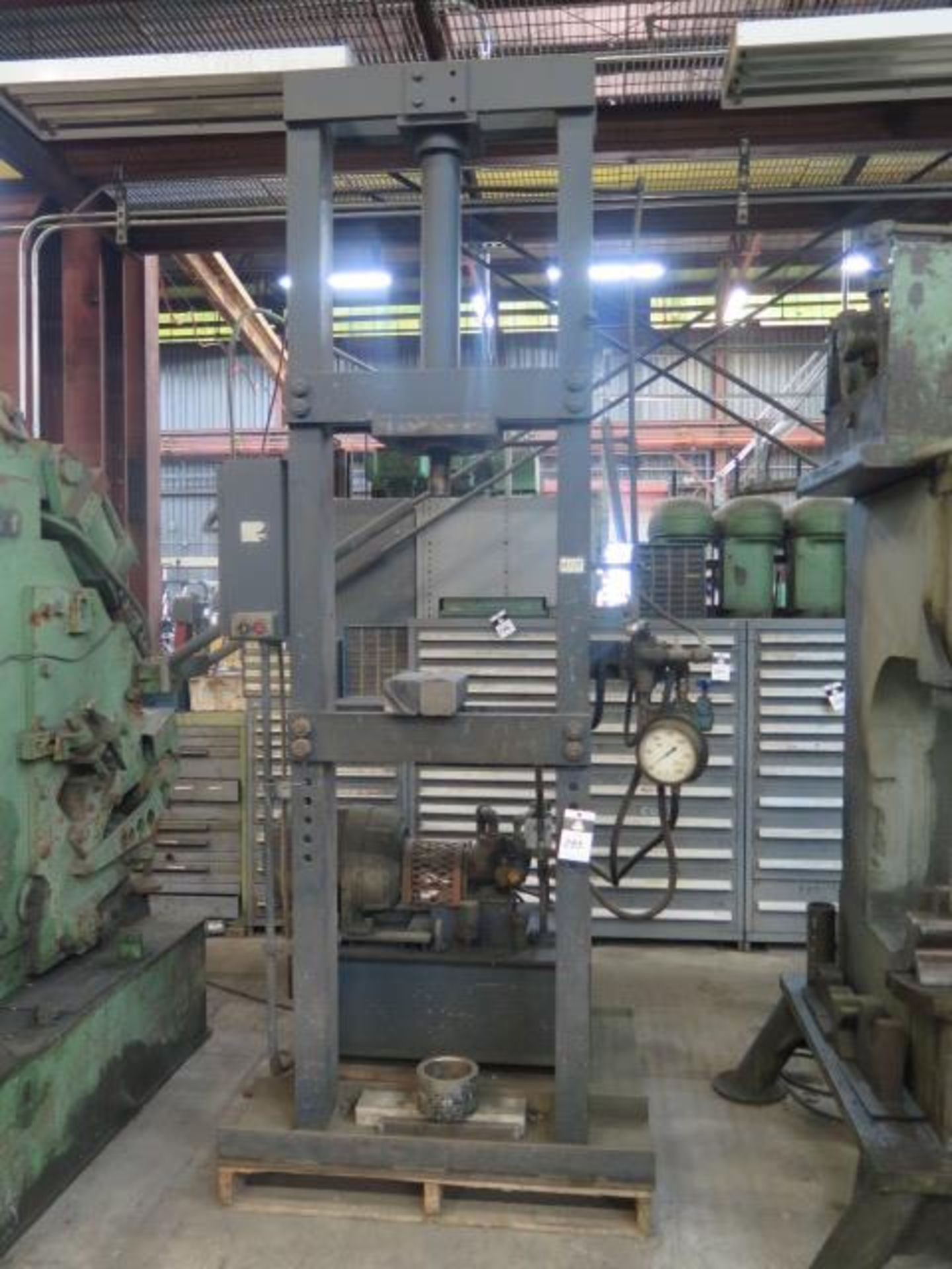 Hydraulic Long Stroke H-Frame Press (SOLD AS-IS - NO WARRANTY)