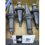 CAT-50 Taper ER32 Collet Chucks (4) (SOLD AS-IS - NO WARRANTY)