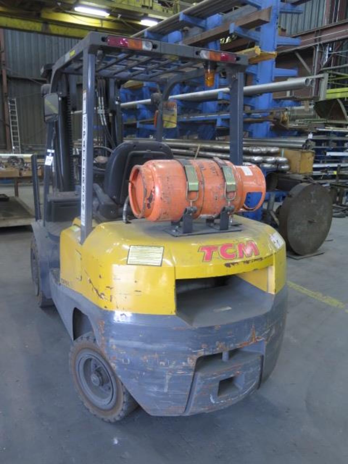 TCM PRO-G-25 6300 Lb Cap LPG Forklift s/n VFHM480-2Y5 / 100E-SSS-B08 w/ 3-Stage Mast, SOLD AS IS - Image 9 of 17