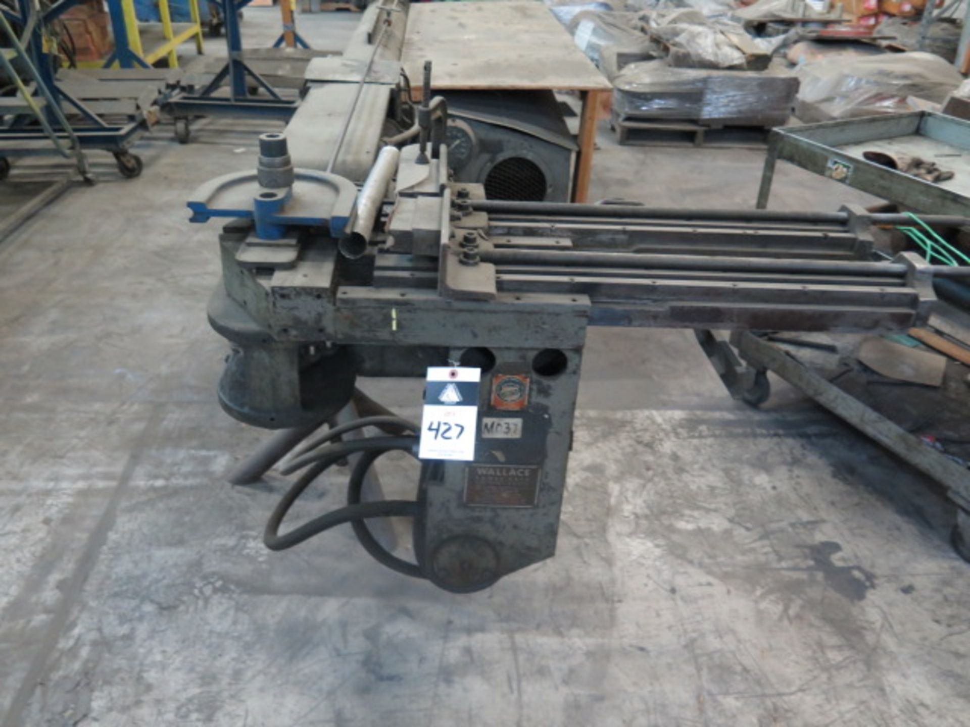 Wallace Hydraulic Tube Bender s/n 575-Y-00-00-12 w/ Large Quantity of Bending Dies (SOLD AS-IS - - Image 3 of 19