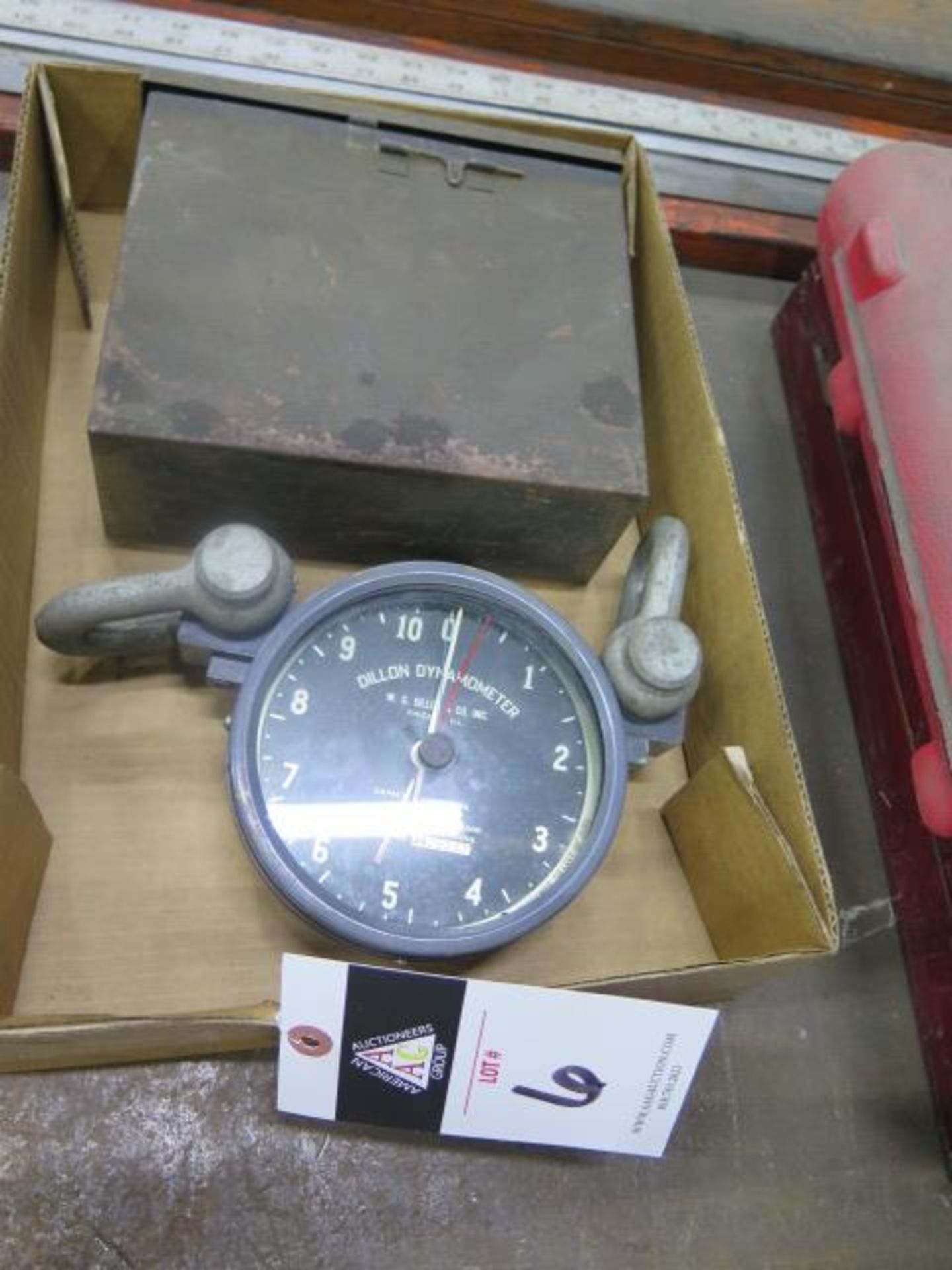 Dillon 10,000 Lb Cap Dynamometer (SOLD AS-IS - NO WARRANTY)