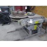 Koike Aronson 24” Welding Positioner s/n 011500 w/ 15” 4-Jaw Chuck (SOLD AS-IS - NO WARRANTY)