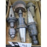 CAT-50 Taper Tooling (4) (SOLD AS-IS - NO WARRANTY)