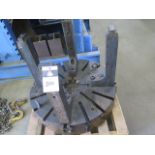 34" 4-Jaw Chuck (SOLD AS-IS - NO WARRANTY)