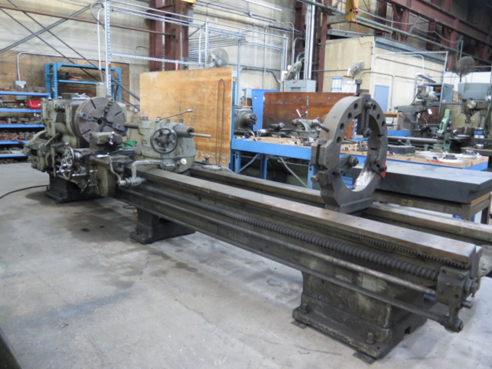 LeBlond 31” x 128” Geared Head Lathe w/ 6.5-400 RPM, Taper Attachment, Inch Threading, SOLD AS IS - Image 2 of 16