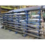Cantilever Material Rack (SOLD AS-IS - NO WARRANTY)