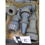 CAT-50 Taper Collet Chucks (5) (SOLD AS-IS - NO WARRANTY)