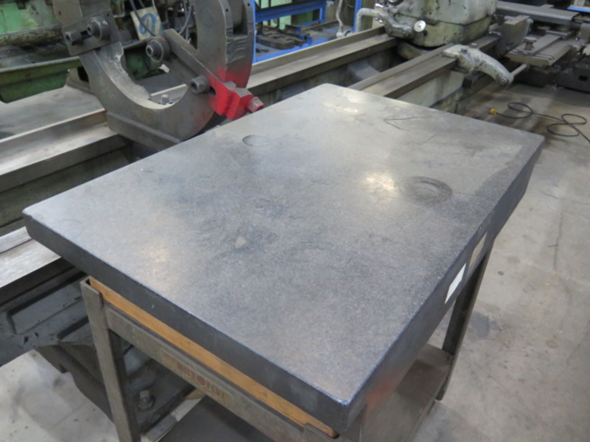 24” x 36” x 5 ½” 2-Ledge Granite Surface Plate w/ Stand (SOLD AS-IS - NO WARRANTY) - Image 3 of 4