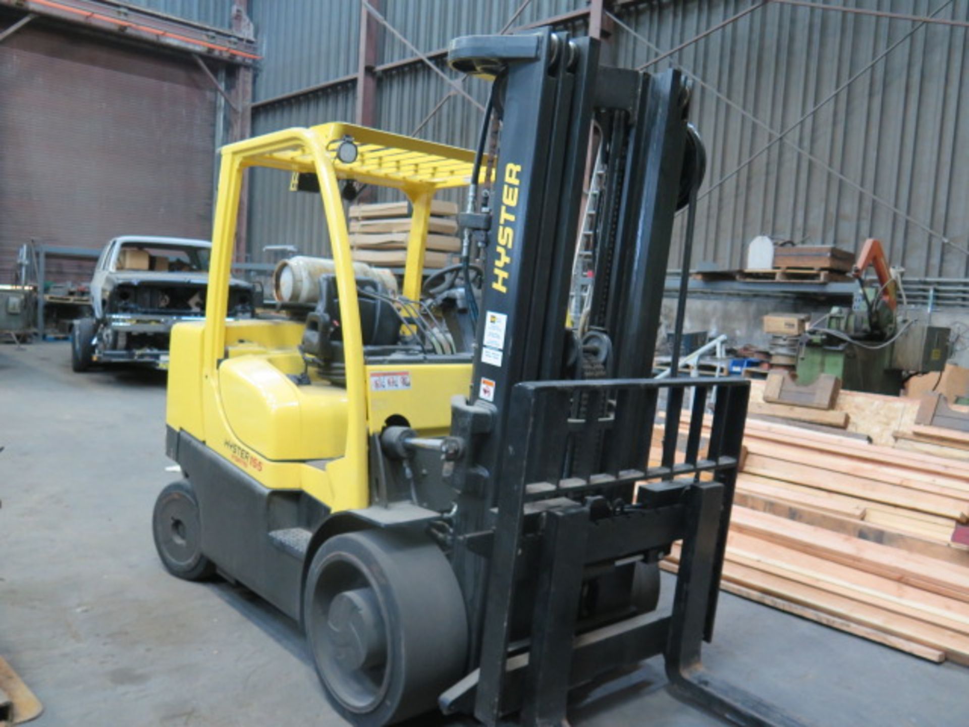 Hyster 155 Fortis S155FT 10,000 Lb Cap LPG Forklift s/n G024V038497 w/ 3-Stage Mast, SOLD AS IS - Image 2 of 19