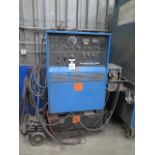 Miller Syncrowave 300 AC/DC Arc Welding Power Source w/ Weld-Tec Cooler, Cart (SOLD AS-IS - NO