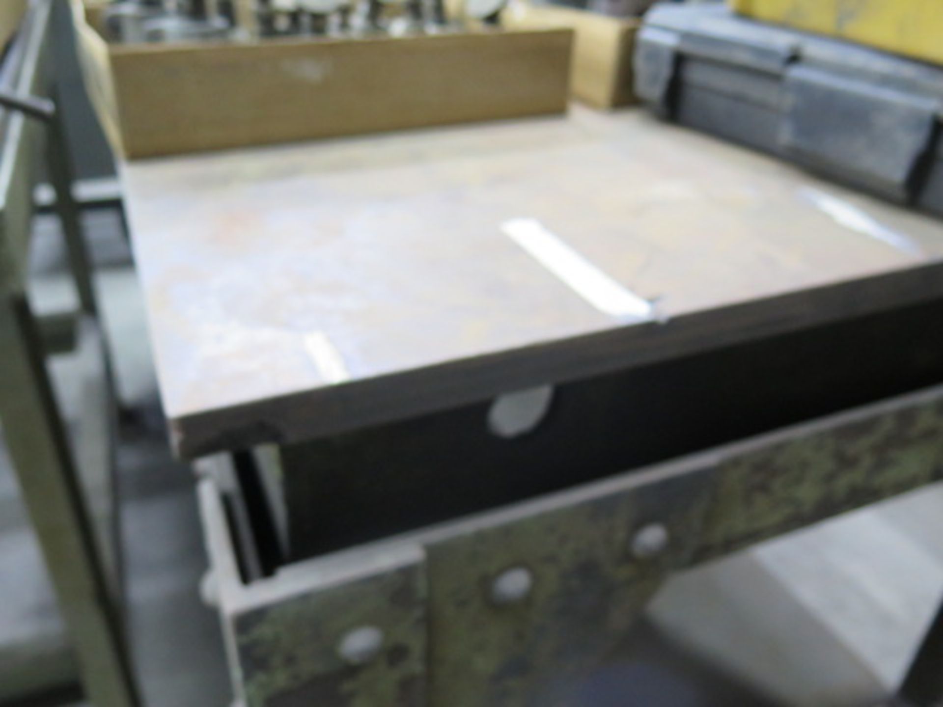 33” x 63” Steel Surface Plate w/ Stand (SOLD AS-IS - NO WARRANTY) - Image 4 of 6