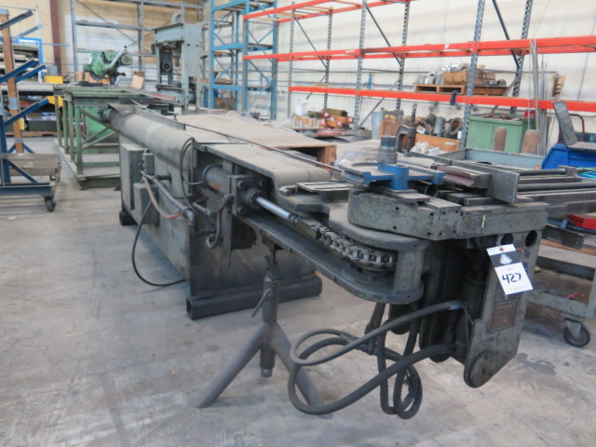 Wallace Hydraulic Tube Bender s/n 575-Y-00-00-12 w/ Large Quantity of Bending Dies (SOLD AS-IS - - Image 2 of 19