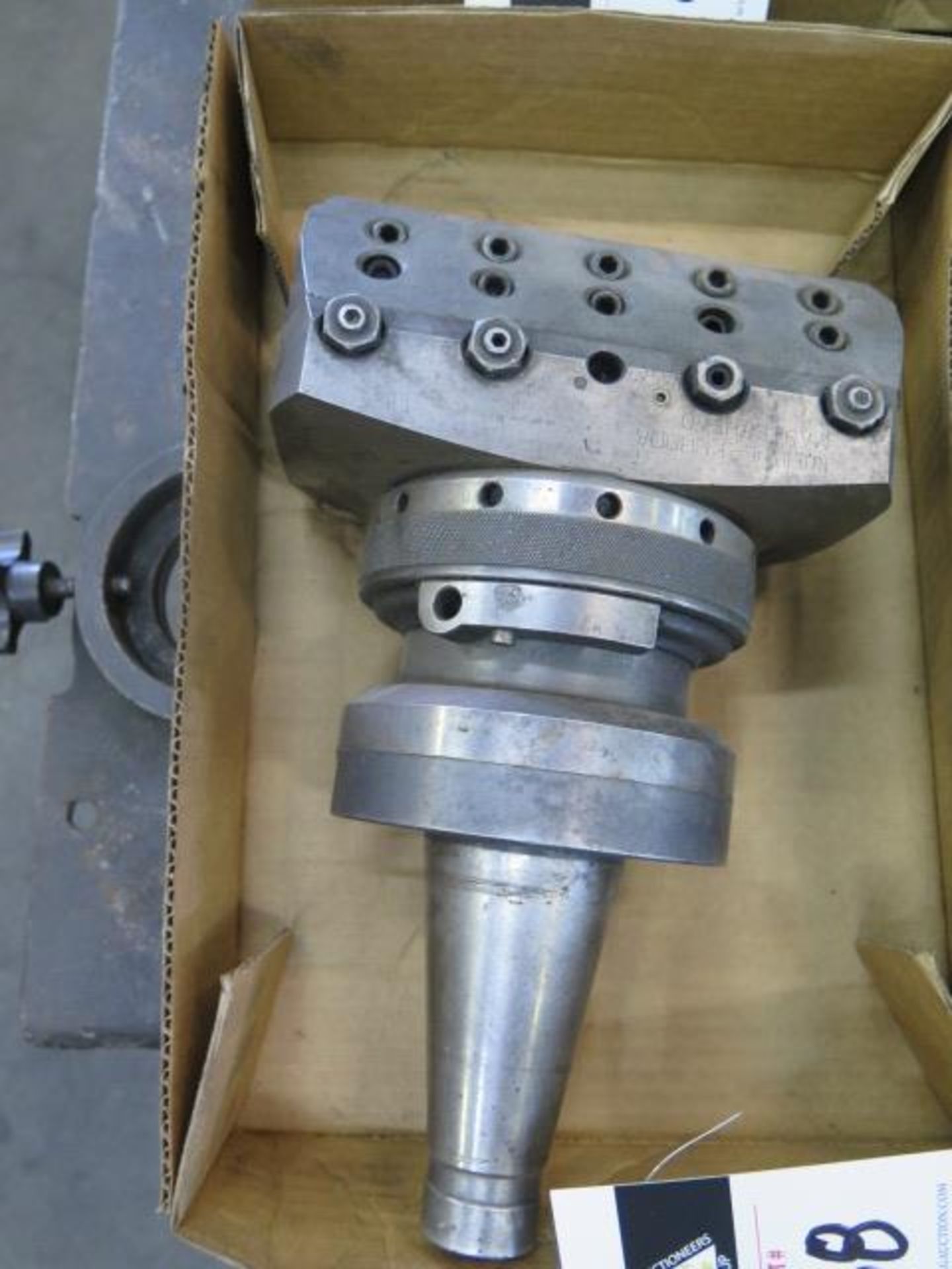Wohlhaupter Boring/Facing Head w/ 50-Taper Mount (SOLD AS-IS - NO WARRANTY) - Image 2 of 7