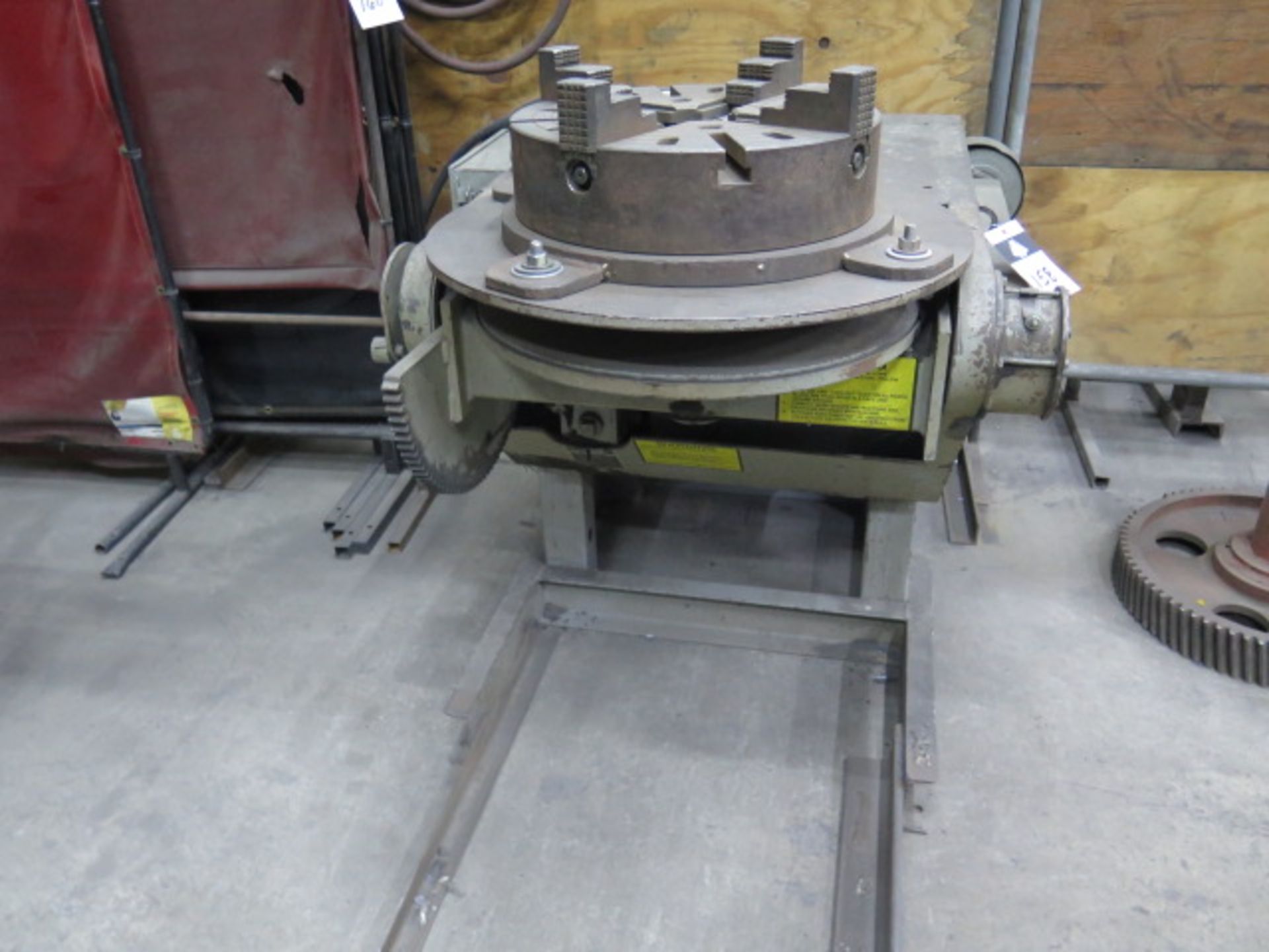 Koike Aronson 24” Welding Positioner s/n 011500 w/ 15” 4-Jaw Chuck (SOLD AS-IS - NO WARRANTY) - Image 2 of 7