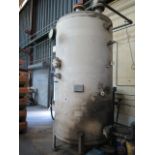 500 Gallon Vertical Air Storage Tank (SOLD AS-IS - NO WARRANTY)