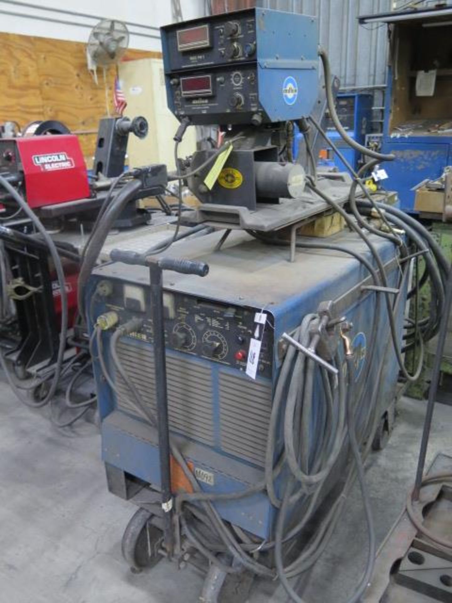 Miller Pulstar 450 Arc Welding Power Source w. Miller RDC PS1 Wire Feeder (SOLD AS-IS - NO - Image 2 of 7