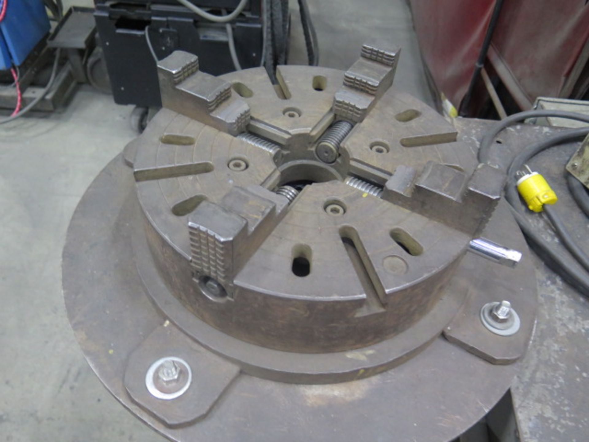 Koike Aronson 24” Welding Positioner s/n 011500 w/ 15” 4-Jaw Chuck (SOLD AS-IS - NO WARRANTY) - Image 5 of 7