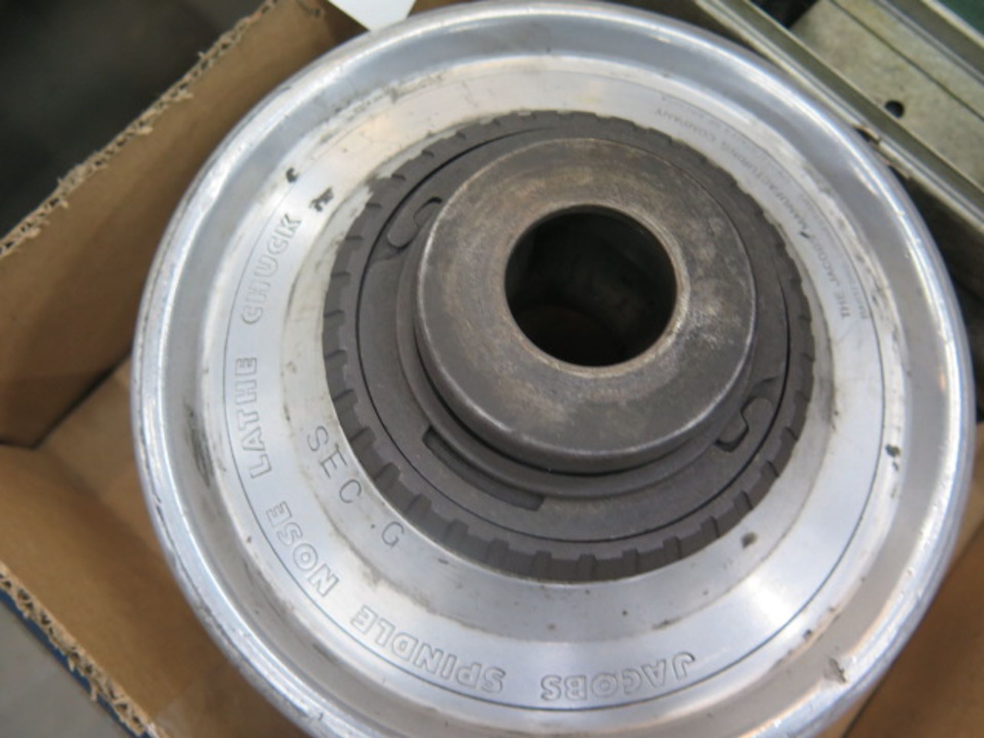 Jacobs Flex Collet Spindle Nose w/ (2) Flex Collet Sets (SOLD AS-IS - NO WARRANTY) - Image 3 of 7