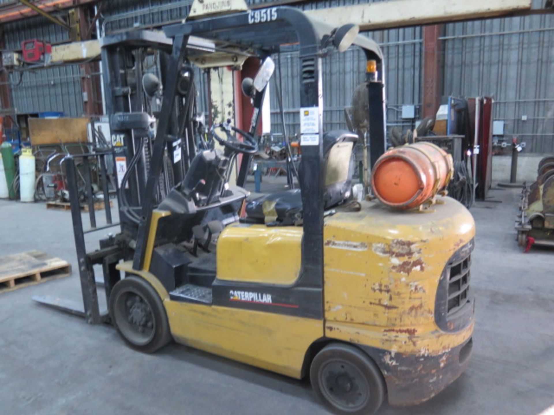 Caterpillar GC30K 3120 Lb Cap LPG Forklift s/n AT83C01757 w/ 3-Stage, 186” Lift Height, SOLD AS IS - Image 3 of 18