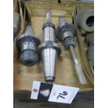 CAT-50 Taper Collet Chucks (3) (SOLD AS-IS - NO WARRANTY)
