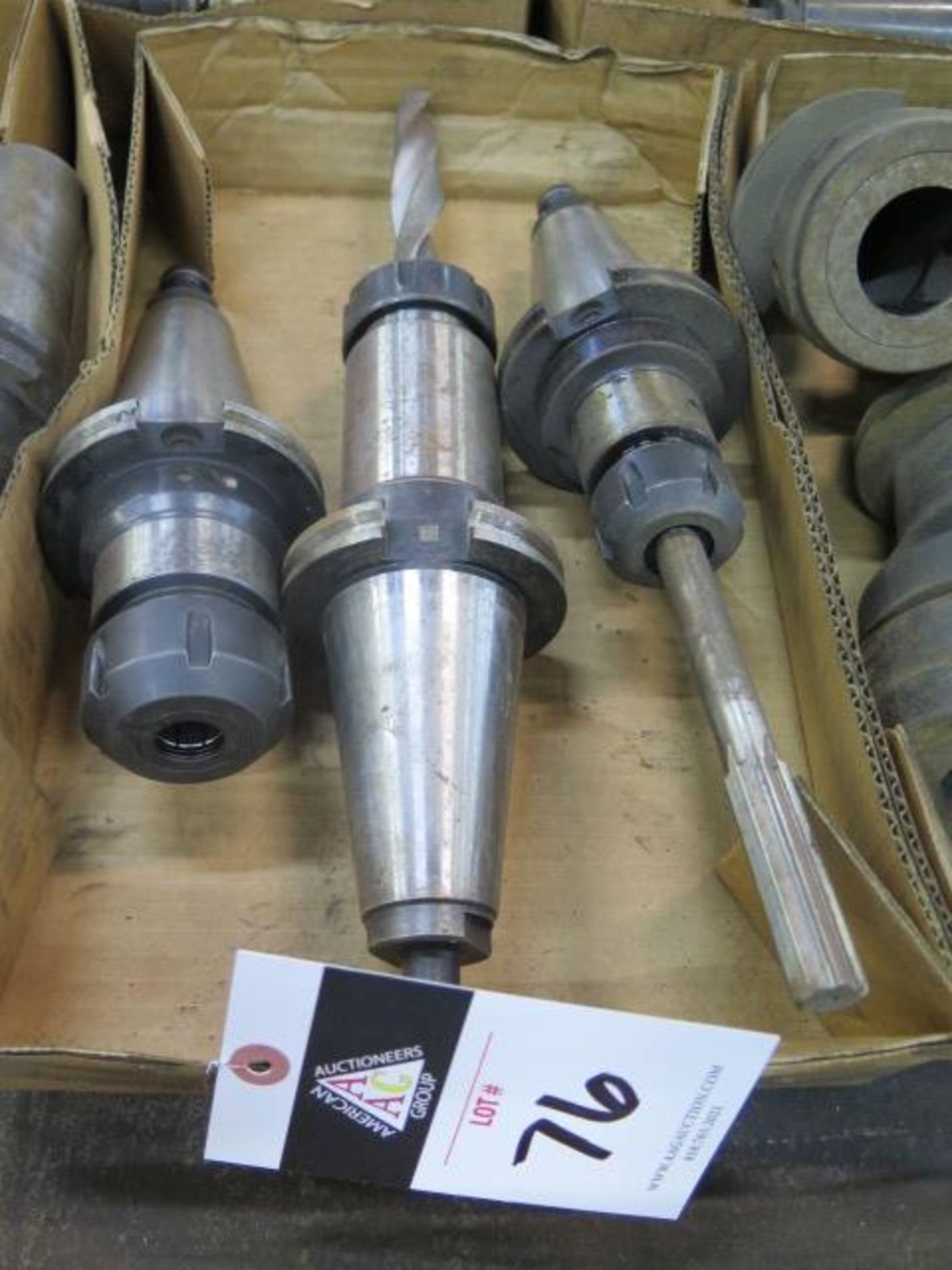 CAT-50 Taper Collet Chucks (3) (SOLD AS-IS - NO WARRANTY)