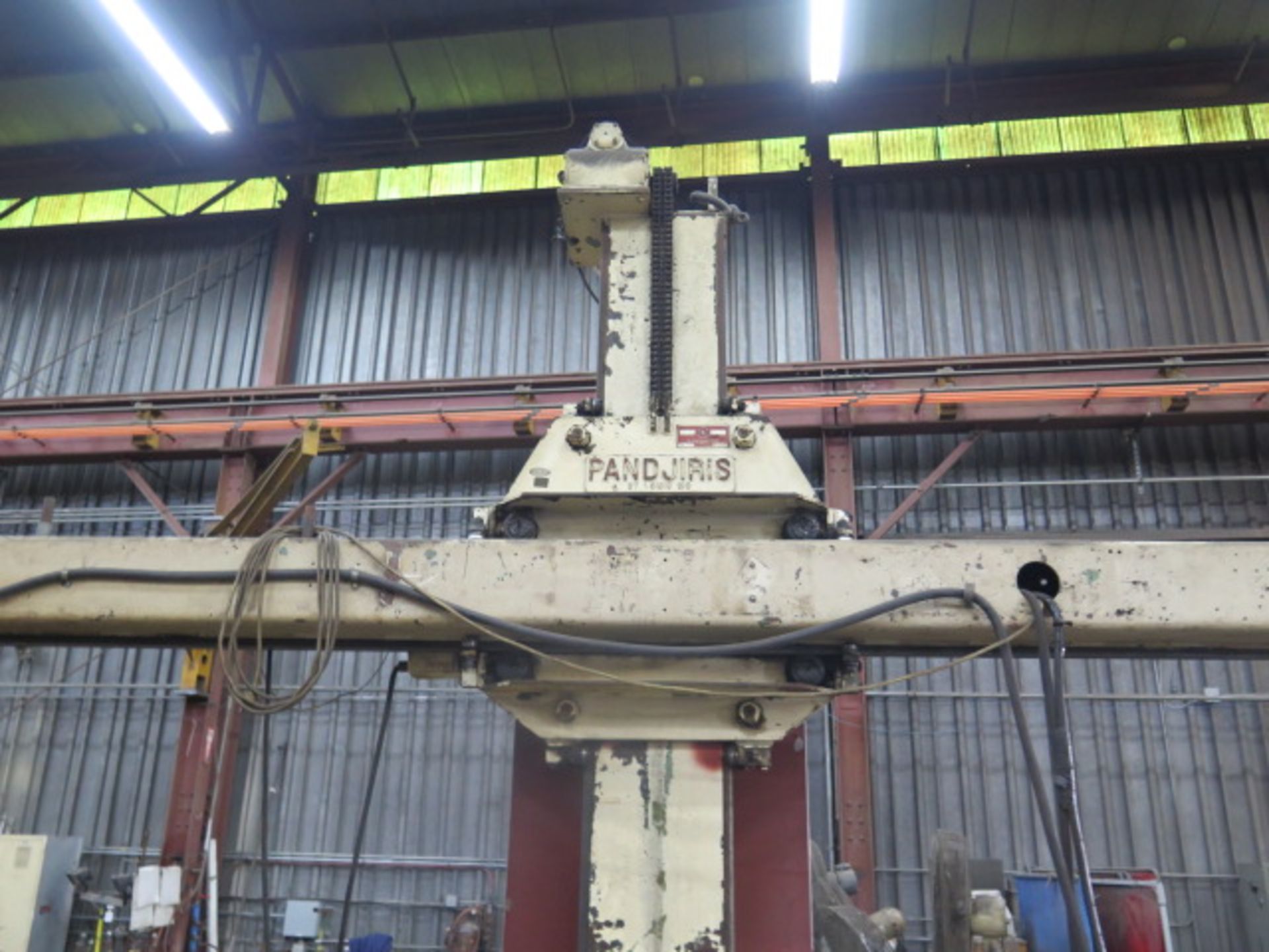 Pandjiris mdl 808 8’ x 8’ Welding Manipulator s/n 25-3016 w/ Lincoln Idealarc DC6=-600 DC,SOLD AS IS - Image 4 of 15