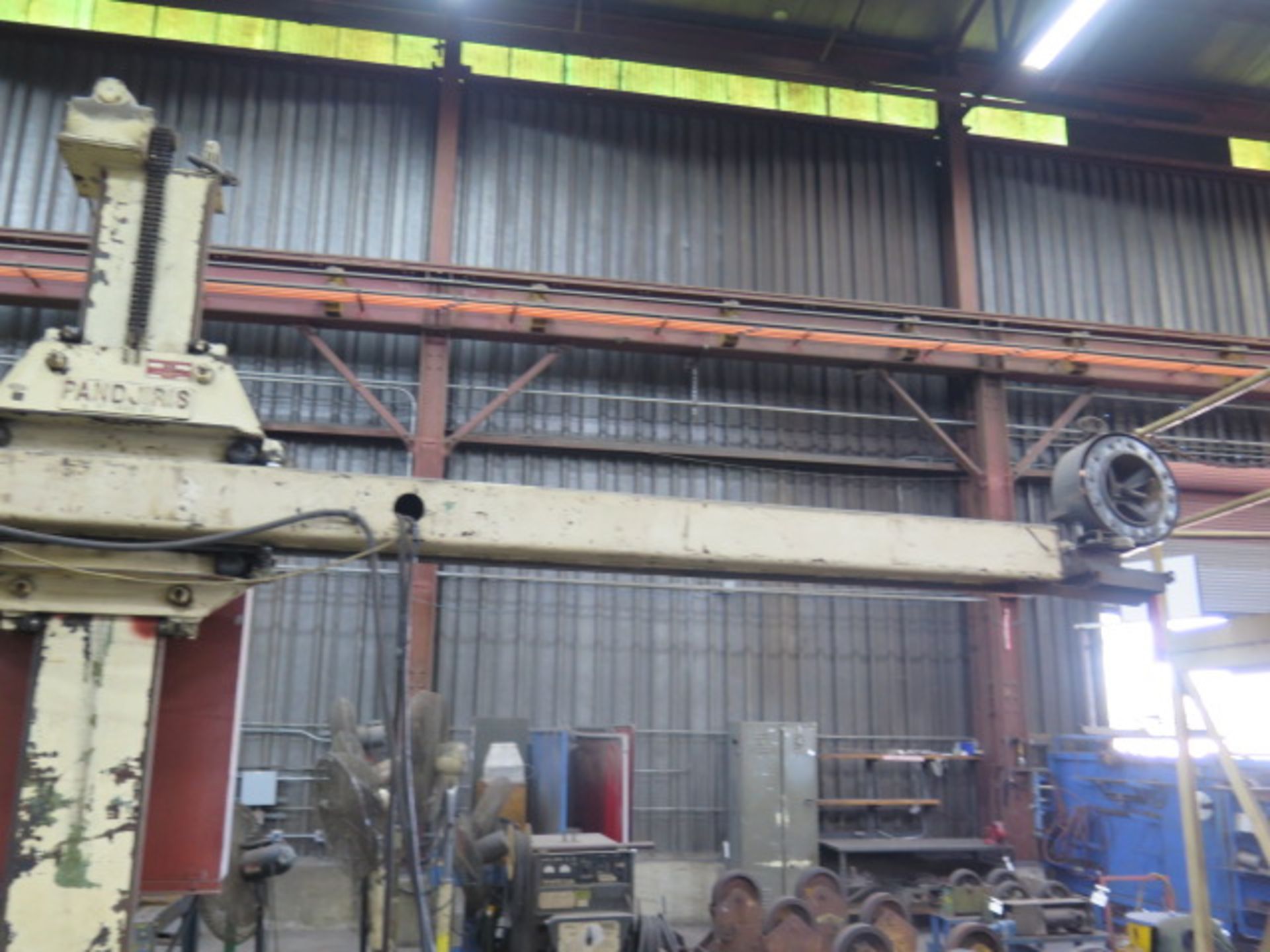 Pandjiris mdl 808 8’ x 8’ Welding Manipulator s/n 25-3016 w/ Lincoln Idealarc DC6=-600 DC,SOLD AS IS - Image 3 of 15