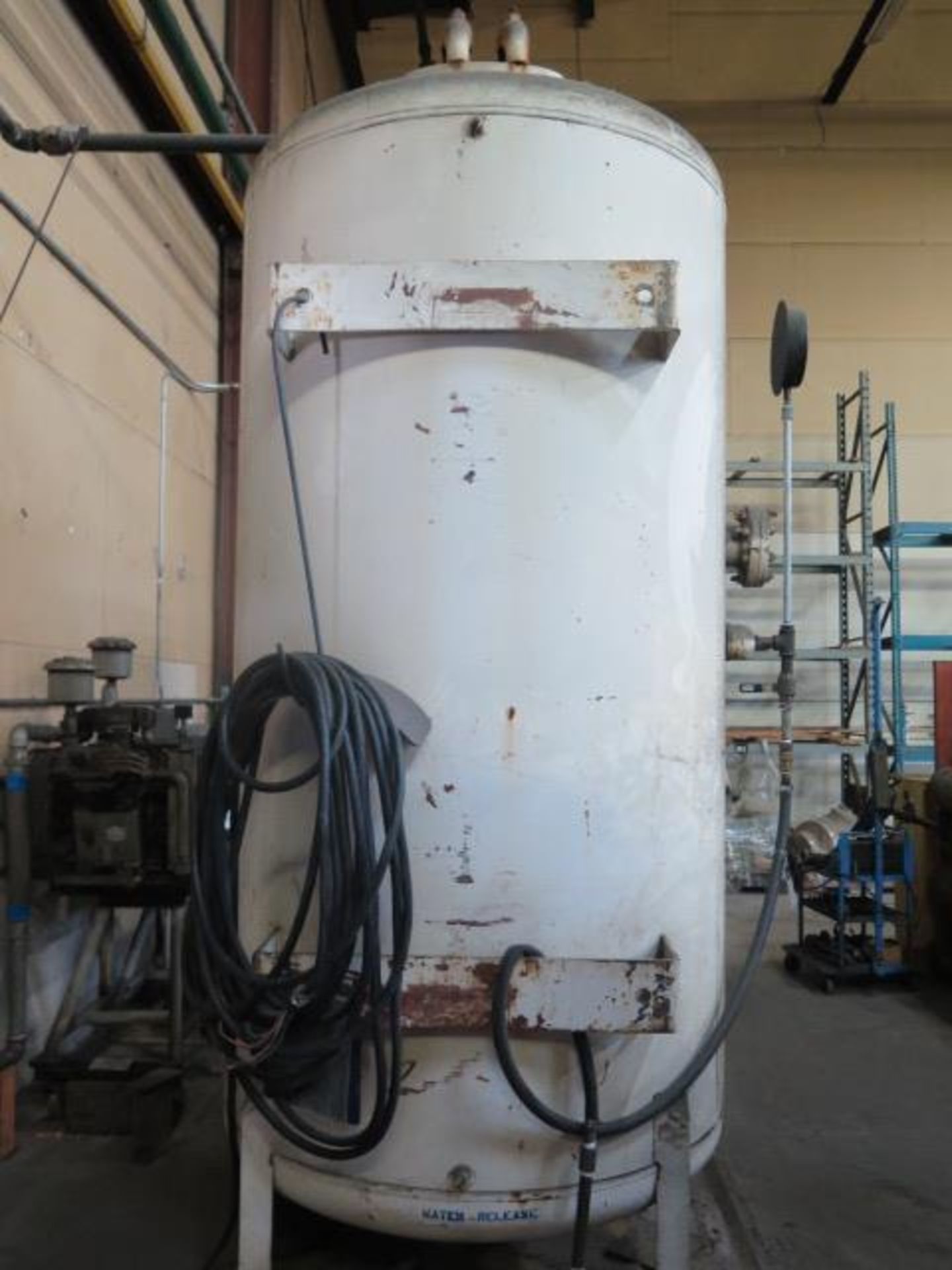500 Gallon Vertical Air Storage Tank (SOLD AS-IS - NO WARRANTY) - Image 2 of 4
