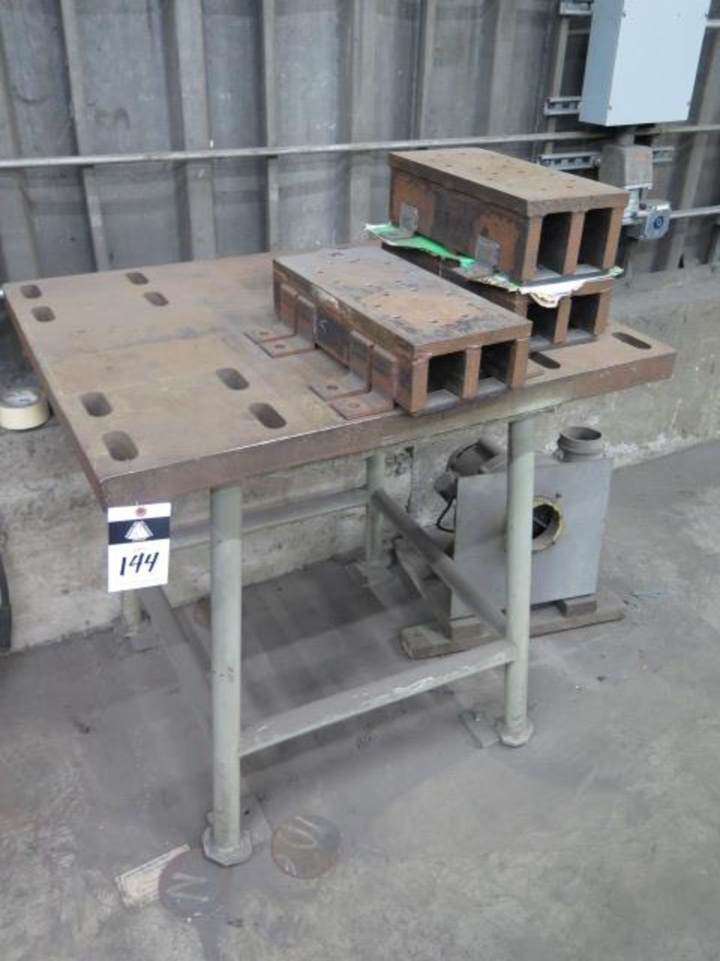 31 1/2" x 38 1/2" x 2" Steel Table (SOLD AS-IS - NO WARRANTY) - Image 2 of 4