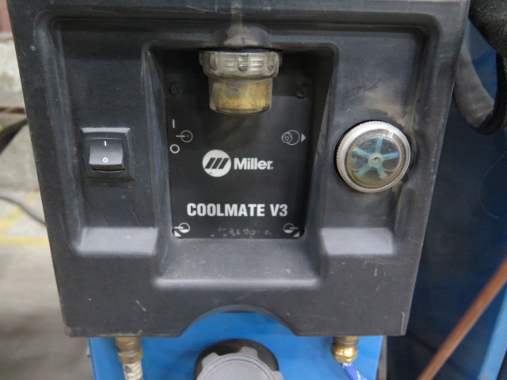 Miller Syncrowave 351 CC-AC/DC Arc Welding Poer Source w/ Miller Coolmate-V3 Cooler, SOLD AS IS - Image 8 of 9