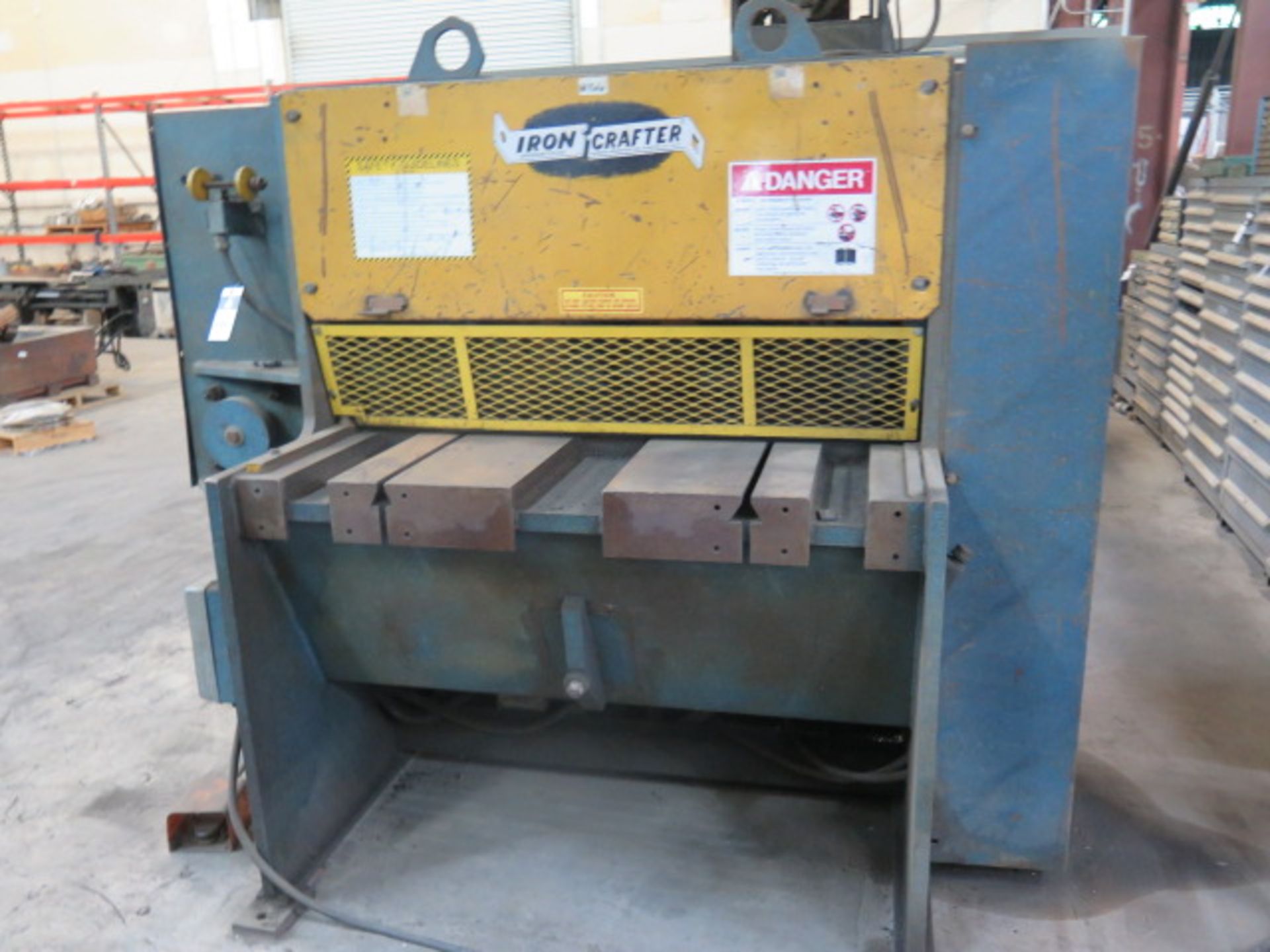 Iron Crafter mdl. HTS48 48” Power Shear s/n 80S043 (SOLD AS-IS - NO WARRANTY) - Image 2 of 11