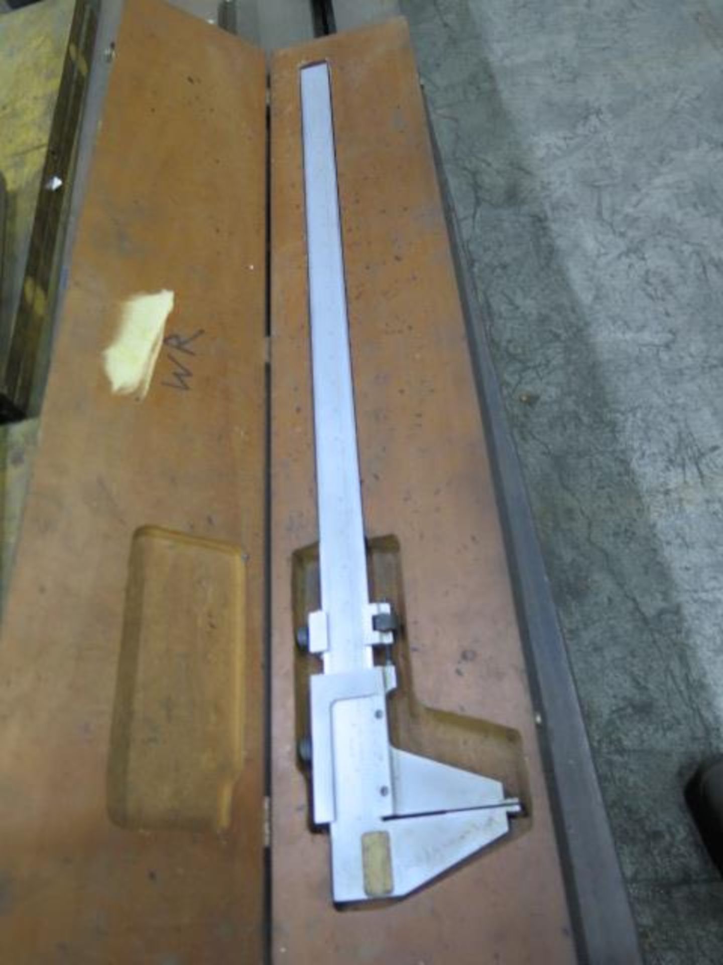 Starrett and Scherr Timoco 24" Vernier Calipers (2) (SOLD AS-IS - NO WARRANTY) - Image 5 of 7