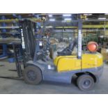 TCM PRO-G-25 6300 Lb Cap LPG Forklift s/n VFHM480-2Y5 / 100E-SSS-B08 w/ 3-Stage Mast, SOLD AS IS